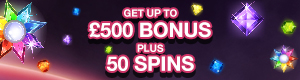 50 FREE SPINS WELCOME OFFER