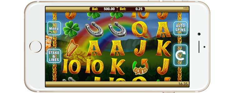 Shamrock n Roll Game Screen